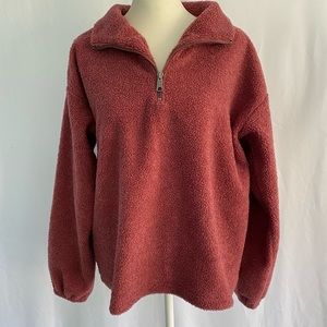 LOFT fuzzy sweatshirt
